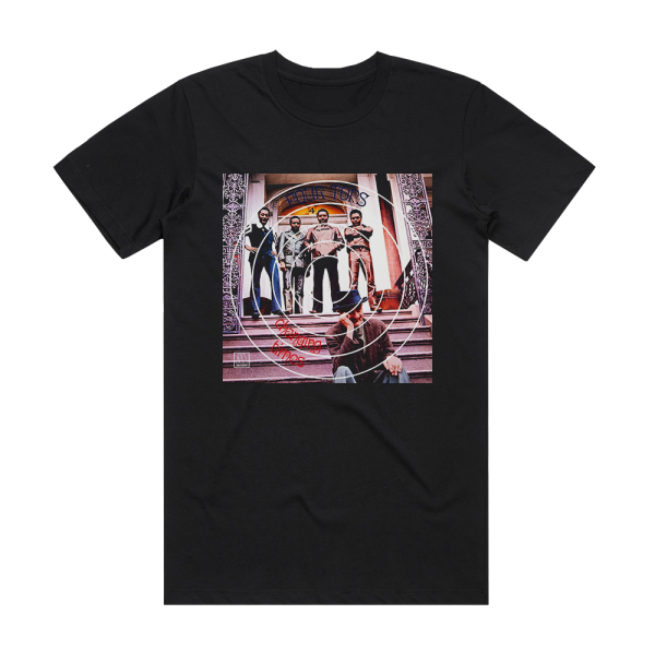 Four Tops Changing Times Album Cover T-Shirt Black