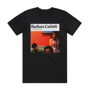 Barbara Carlotti Chansons Album Cover T-Shirt Black