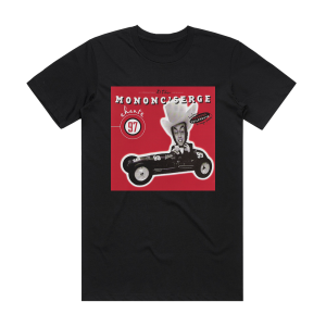 Mononc’ Serge Chante 97 Album Cover T-Shirt Black
