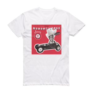 Mononc’ Serge Chante 97 Album Cover T-Shirt White