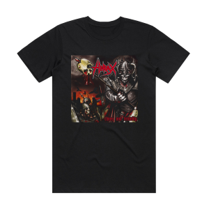Hirax Chaos And Brutality Album Cover T-Shirt Black