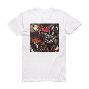 Hirax Chaos And Brutality Album Cover T-Shirt White