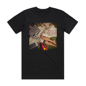 Brock Berrigan Chapter 10 Album Cover T-Shirt Black
