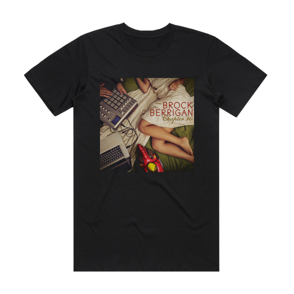 Brock Berrigan Chapter 10 Album Cover T-Shirt Black