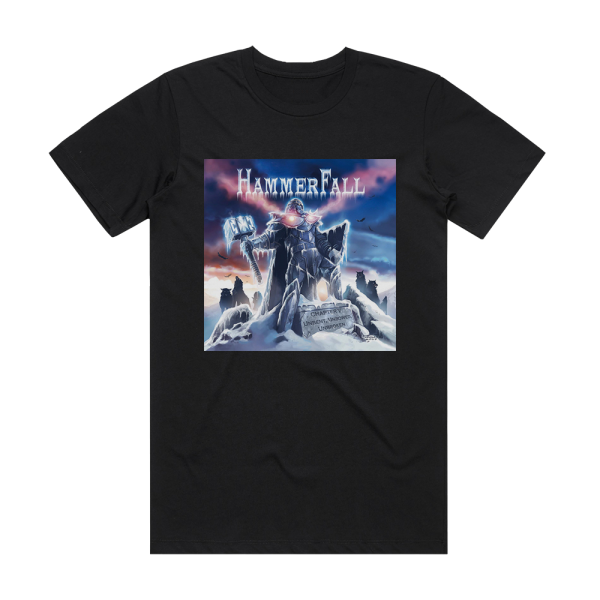 HammerFall Chapter V Unbent Unbowed Unbroken Album Cover T-Shirt Black
