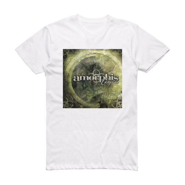 Amorphis Chapters Album Cover T-Shirt White