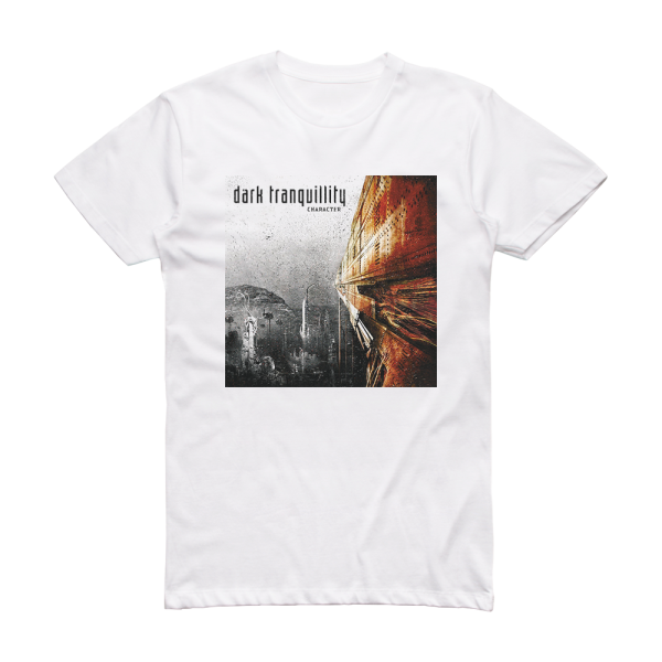 Dark Tranquillity Character Album Cover T-Shirt White
