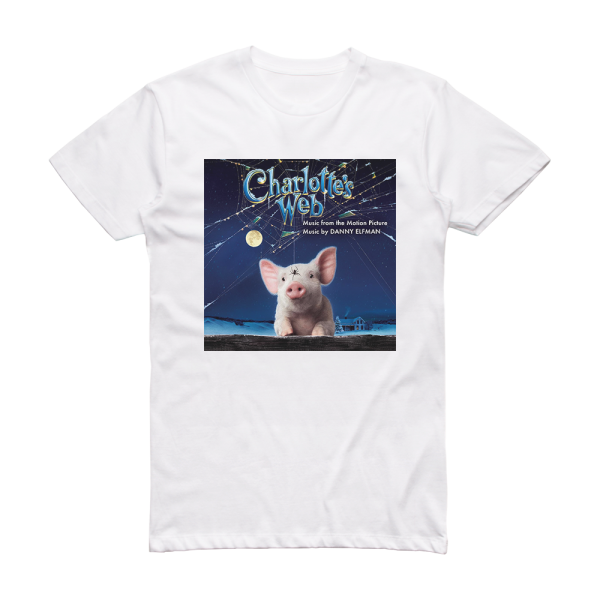 Danny Elfman Charlottes Web Album Cover T-Shirt White