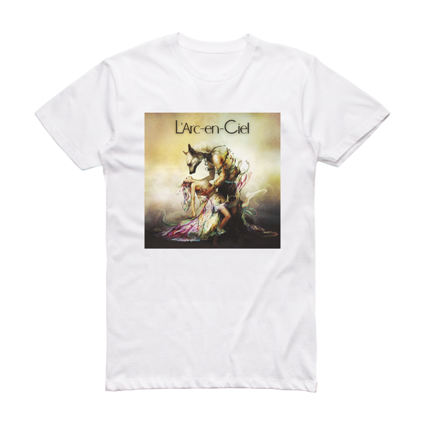 LArc~en~Ciel Chase Album Cover T-Shirt White