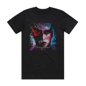 John Wesley Chasing Monsters Album Cover T-Shirt Black