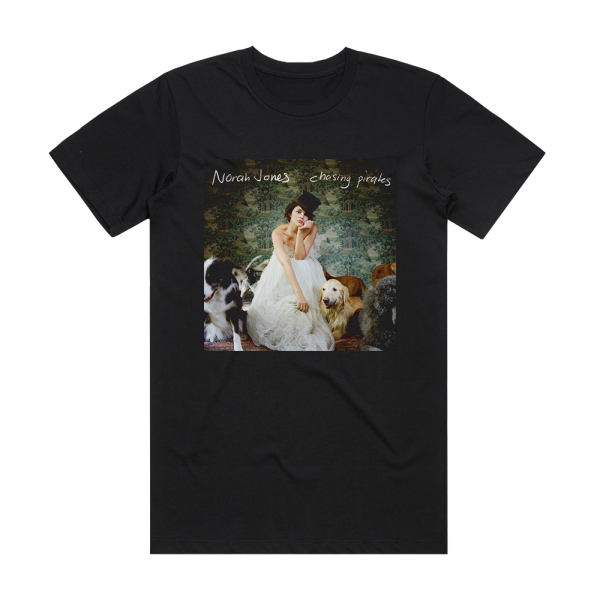 Norah Jones Chasing Pirates Remix Ep 2 Album Cover T-Shirt Black