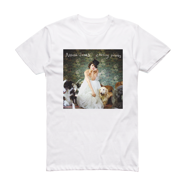 Norah Jones Chasing Pirates Remix Ep 2 Album Cover T-Shirt White