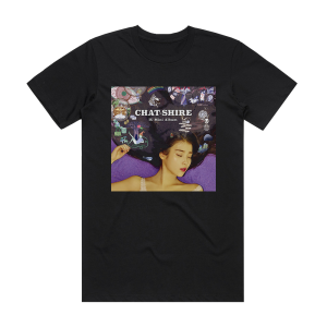 IU Chat Shire Album Cover T-Shirt Black
