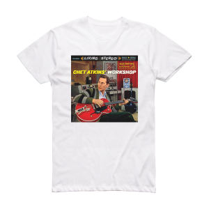 Chet Atkins Chet Atkins Workshop Album Cover T-Shirt White