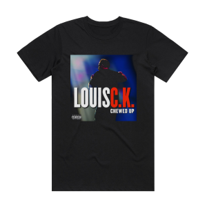 Louis C K Chewed Up Album Cover T-Shirt Black