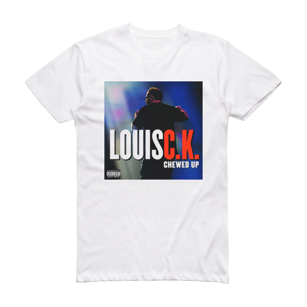 Louis C K Chewed Up Album Cover T-Shirt White