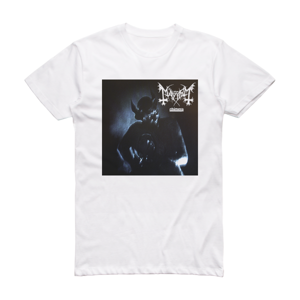 Mayhem Chimera Album Cover T-Shirt White – ALBUM COVER T-SHIRTS