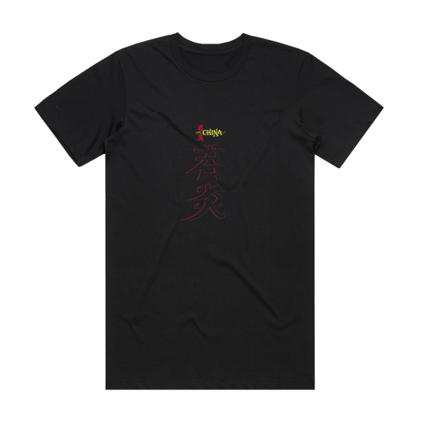 China China Album Cover T-Shirt Black