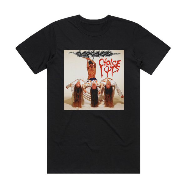 Carcass Choice Cuts Album Cover T-Shirt Black