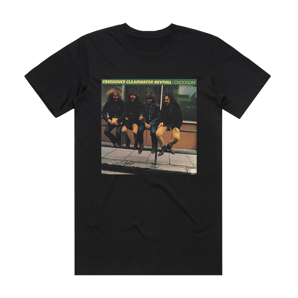 Creedence Clearwater Revival Chooglin 1 Album Cover T-Shirt Black ...