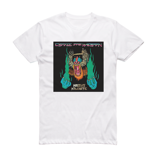 Hiatus Kaiyote Choose Your Weapon Album Cover T-Shirt White