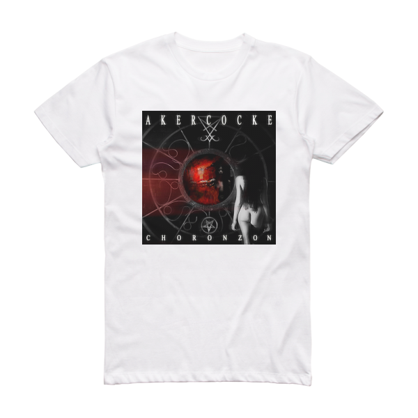 Akercocke Choronzon Album Cover T-Shirt White