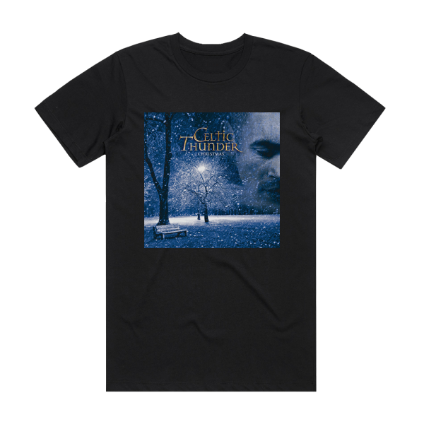 Celtic Thunder Christmas Album Cover T-Shirt Black