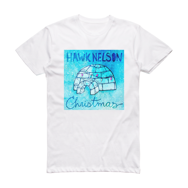 Hawk Nelson Christmas Album Cover T-Shirt White