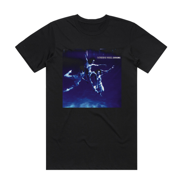 Catherine Wheel Chrome Album Cover T-Shirt Black