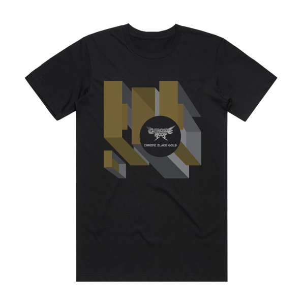 Chrome Hoof Chrome Black Gold Album Cover T-Shirt Black