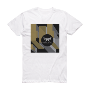 Chrome Hoof Chrome Black Gold Album Cover T-Shirt White
