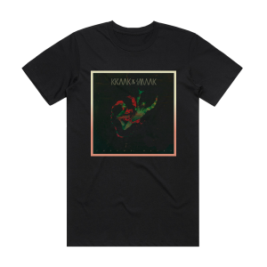 Kraak and Smaak Chrome Waves Album Cover T-Shirt Black