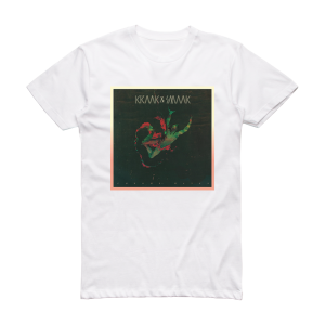 Kraak and Smaak Chrome Waves Album Cover T-Shirt White