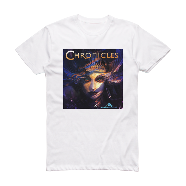 audiomachine Chronicles Album Cover T-Shirt White