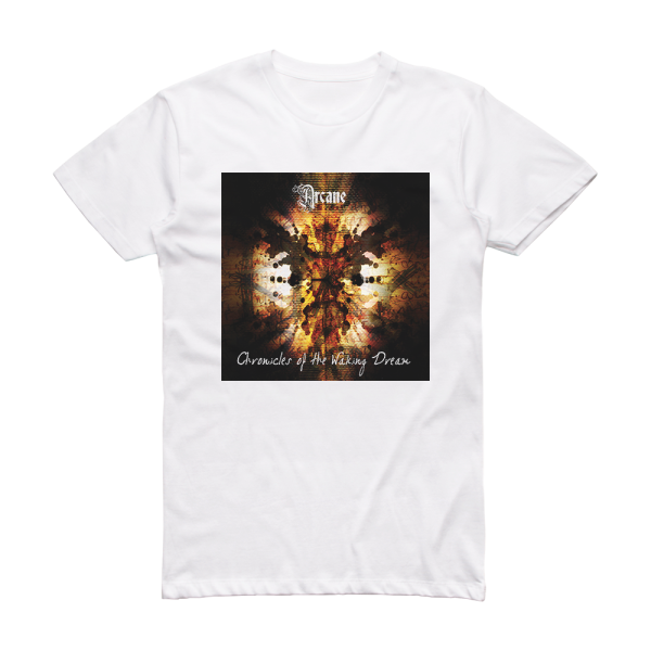 Arcane Chronicles Of The Waking Dream Album Cover T-Shirt White