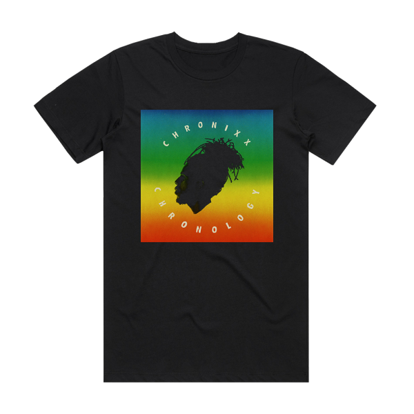 Chronixx Chronology Album Cover T-Shirt Black