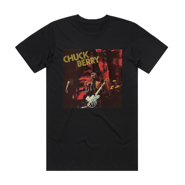 Chuck Berry Chuck Berry Album Cover T-Shirt Black