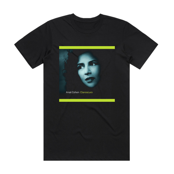Anat Cohen Ciaroscuro Album Cover T-Shirt Black