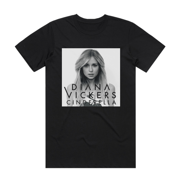 Diana Vickers Cinderella Album Cover T-Shirt Black