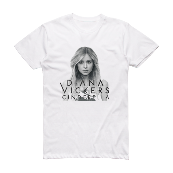 Diana Vickers Cinderella Album Cover T-Shirt White