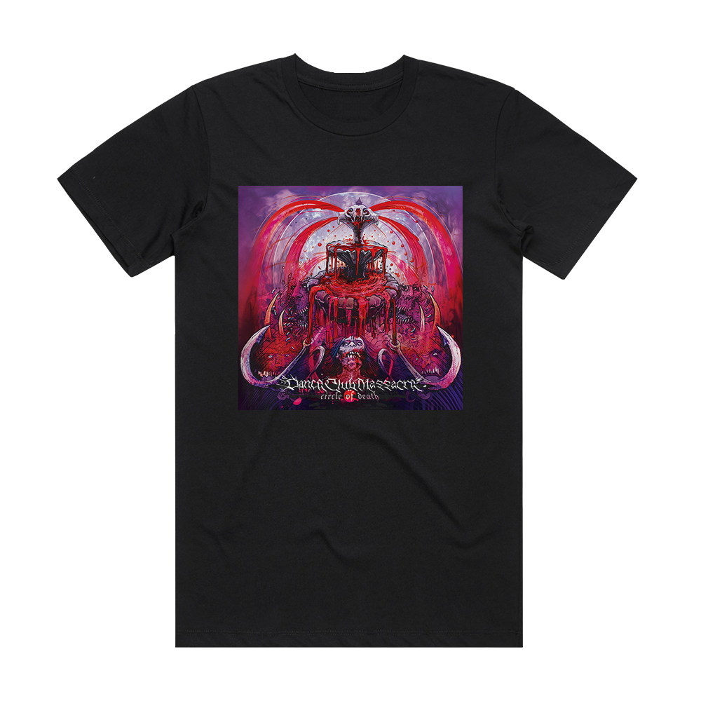 Dance Club Massacre Circle Of Death Album Cover T-Shirt Black – ALBUM COVER  T-SHIRTS