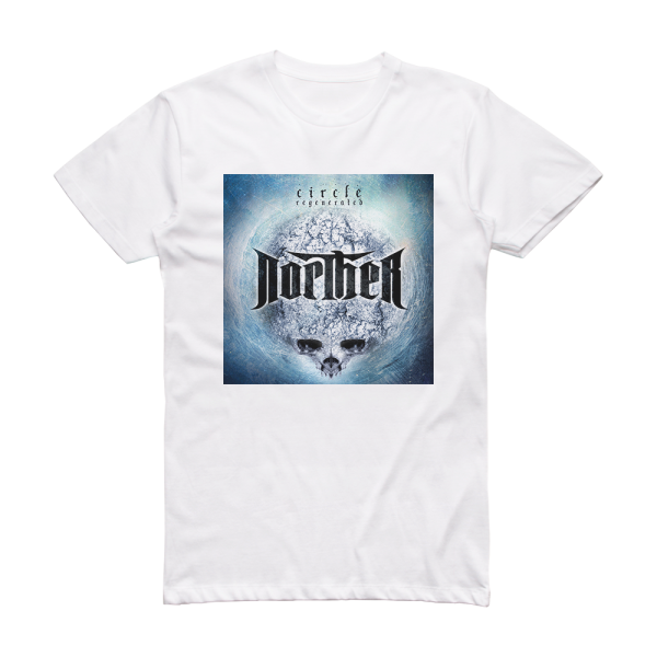 Norther Circle Regenerated Album Cover T-Shirt White