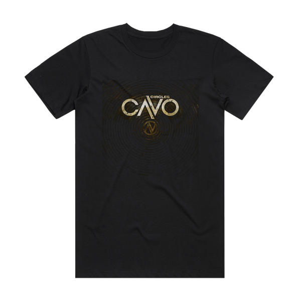 Cavo Circles Acoustic Album Cover T-Shirt Black