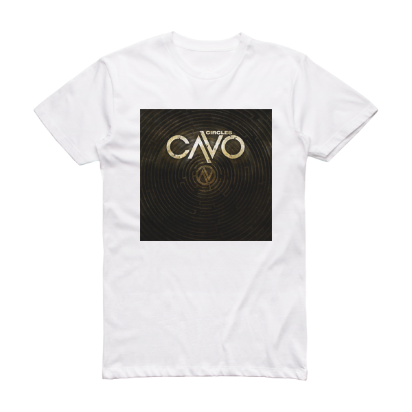 Cavo Circles Acoustic Album Cover T-Shirt White