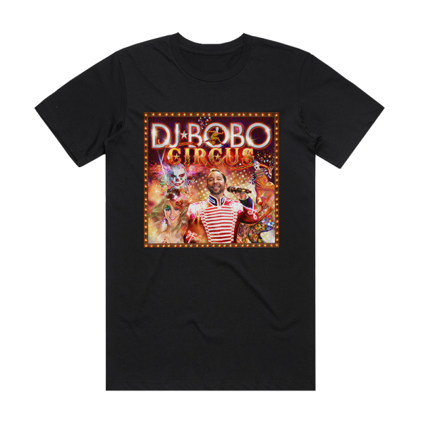 DJ BoBo Circus Album Cover T-Shirt Black