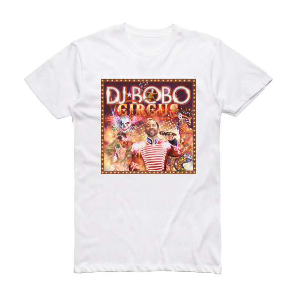 DJ BoBo Circus Album Cover T-Shirt White