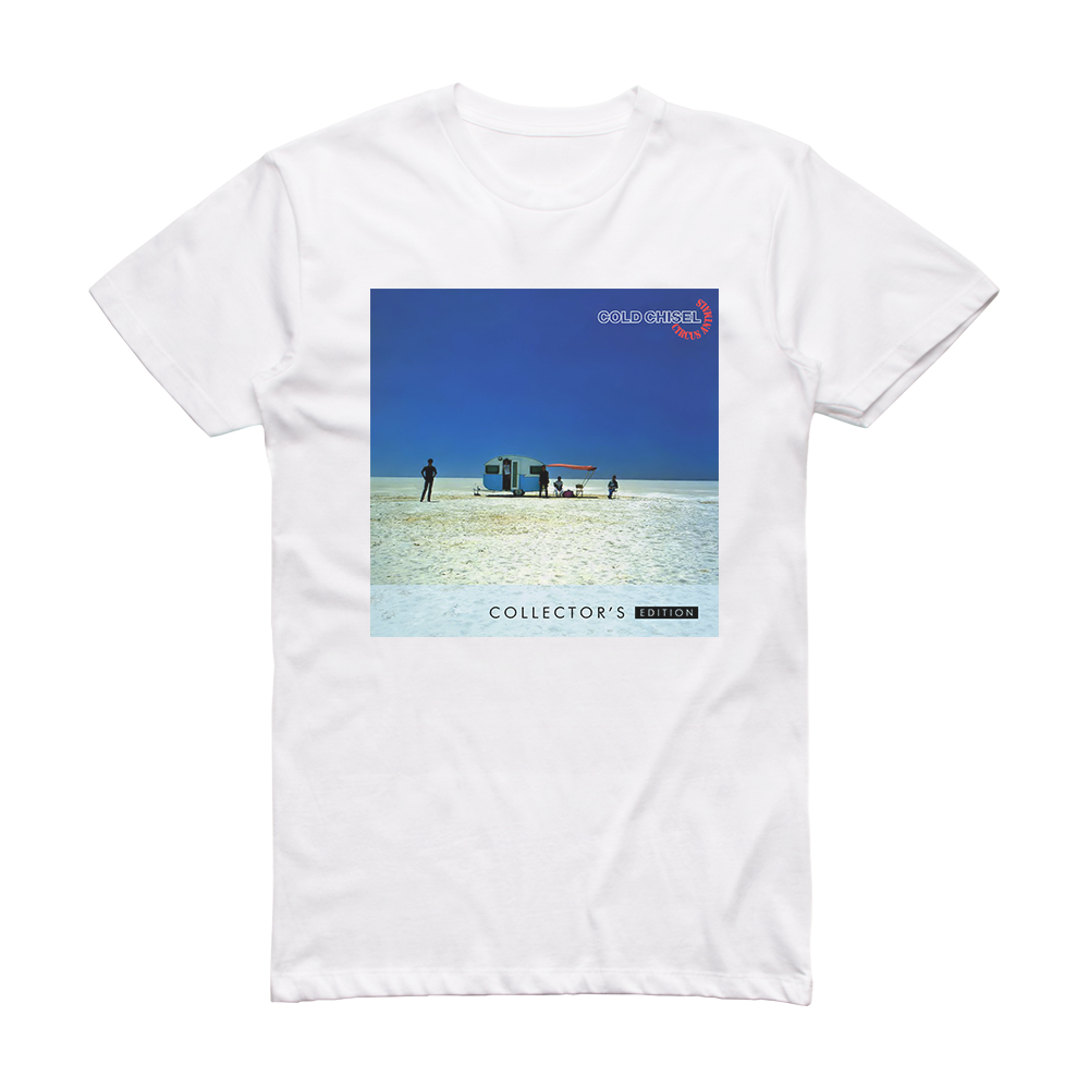 Cold Chisel Circus Animals 3 Album Cover TShirt White ALBUM COVER TSHIRTS