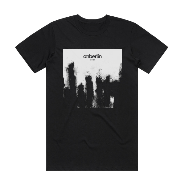 Anberlin Cities Album Cover T-Shirt Black