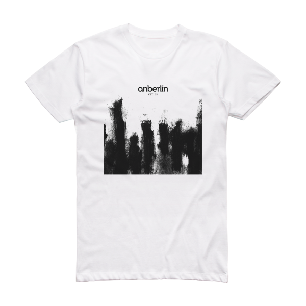 Anberlin Cities Album Cover T-Shirt White