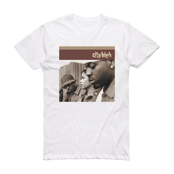 City High City High Album Cover T-Shirt White
